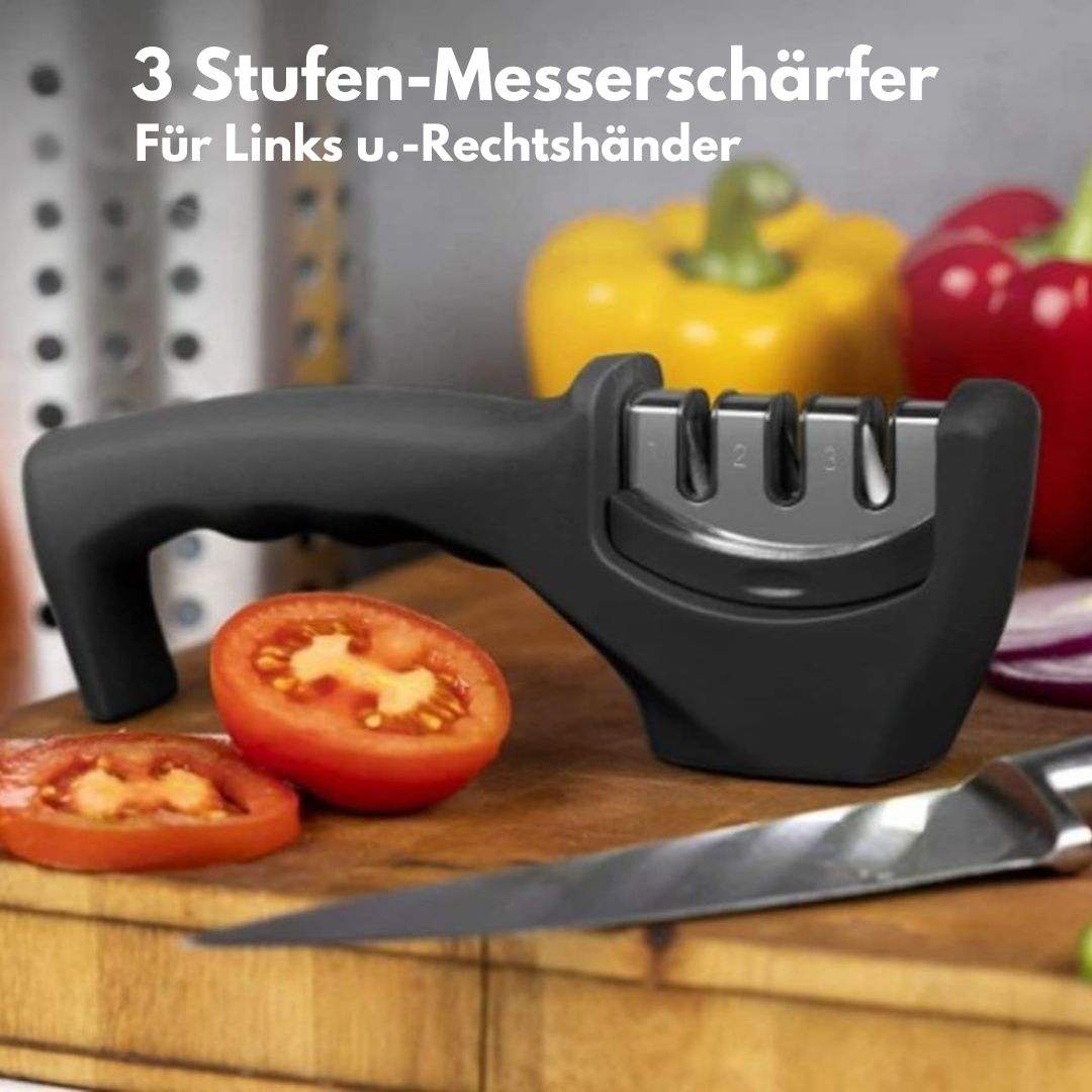 Ewerydays | ProSharp - professioneller, Keramikstein-Messerschärfer mit 3 Stufen