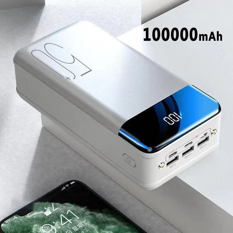 Ewerydays | PowerBloc – Powerbank 50000 mAh Schnellladung – Outdoor & Notfall-Energie