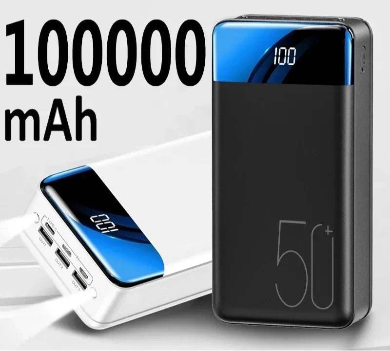 Ewerydays | PowerBloc – Powerbank 50000 mAh Schnellladung – Outdoor & Notfall-Energie