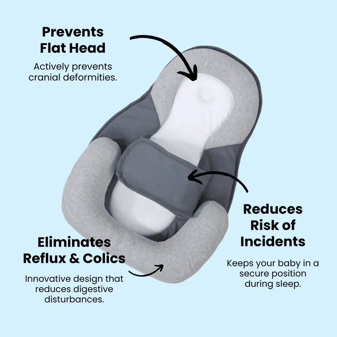 Ewerydays | Anti-Spuck-Kissen für Säuglinge, ergonomisch und komfortabel für erholsamen Schlaf