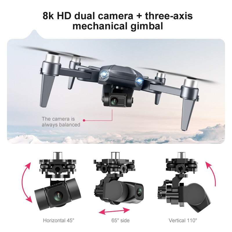 Ewerydays | RG109 Pro Drohne – 8K Dualkamera, GPS & bürstenlose Motoren