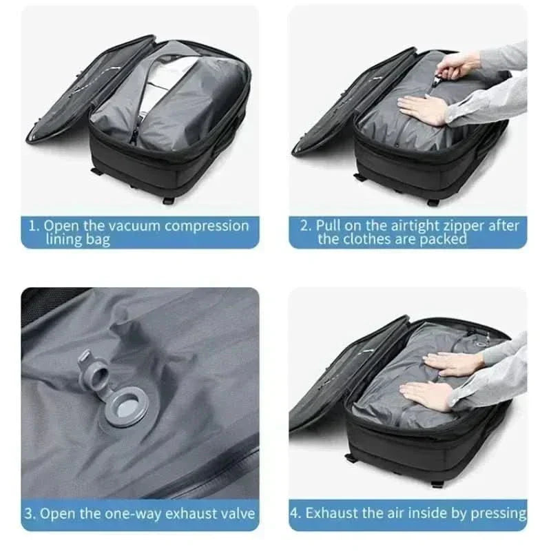 Ewerydays | Komprimierbarer Laptop-Rucksack für das Reisen