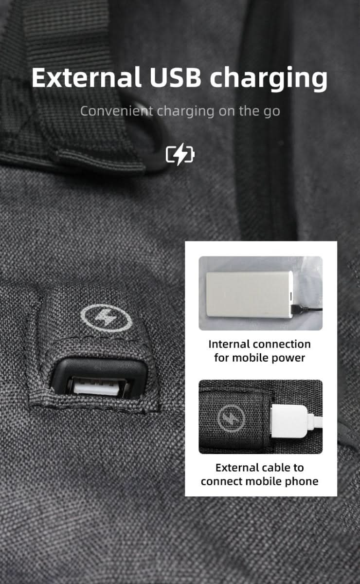 Ewerydays | Multifunktionaler Rucksack für draußen mit USB-Anschluss