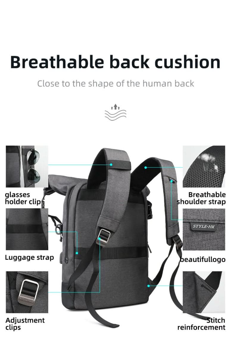 Ewerydays | Multifunktionaler Rucksack für draußen mit USB-Anschluss