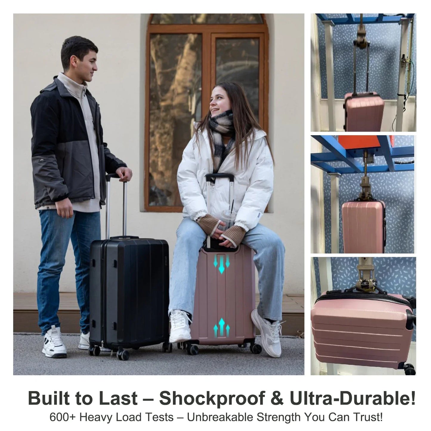 Ewerydays | 5-in-1 Hartschalen-Kofferset – Barcelona Explorer