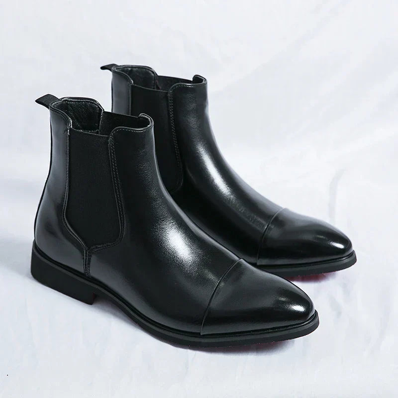 Ewerydays | Hochwertige Leder Chelsea Stiefel für Herren