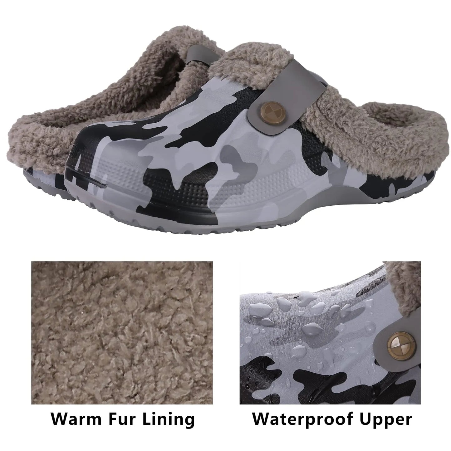 Ewerydays | Gem Winter Clogs | Wasserdichte und bequeme Hausschuhe für den Winter