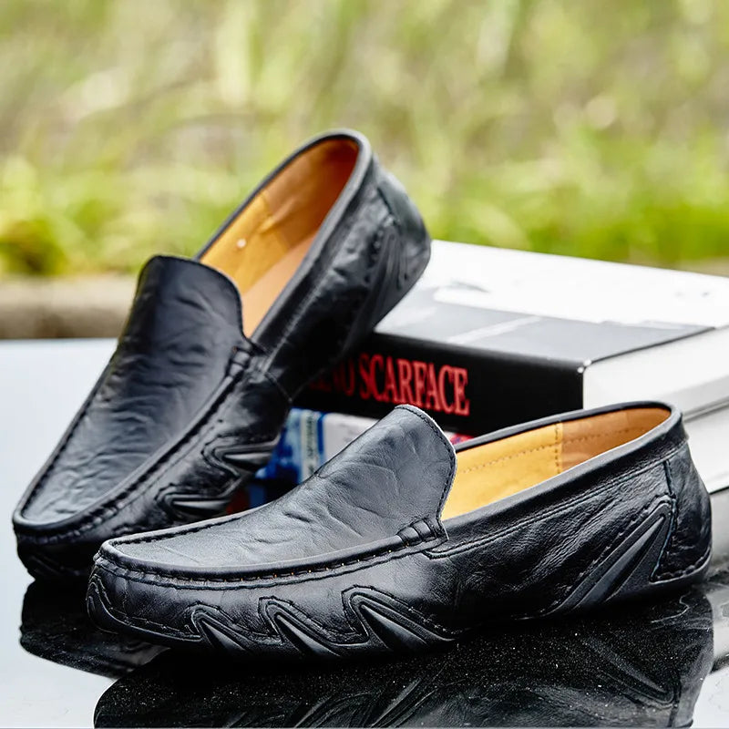 Ewerydays | Hochwertige Leder Slipper für Herren