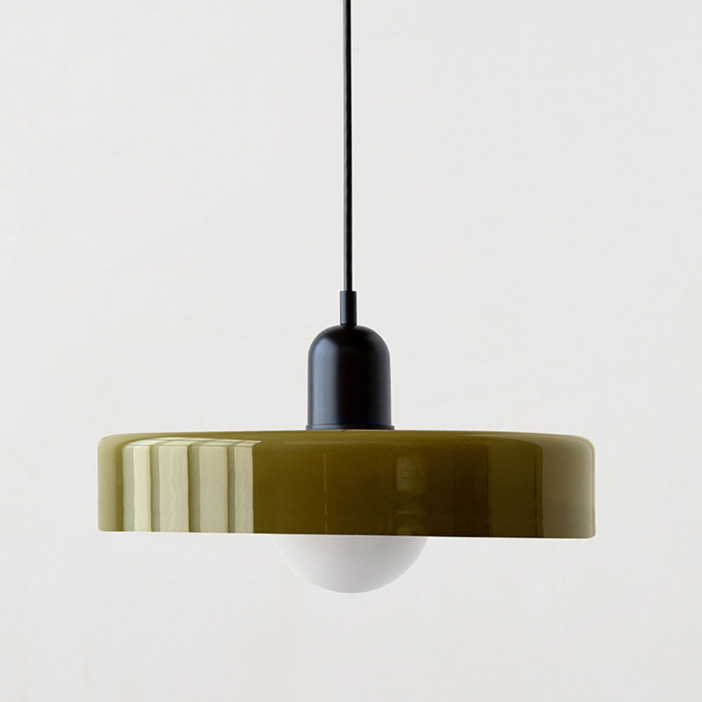 Ewerydays | Bauhaus-Pendelleuchte aus farbigem Glas