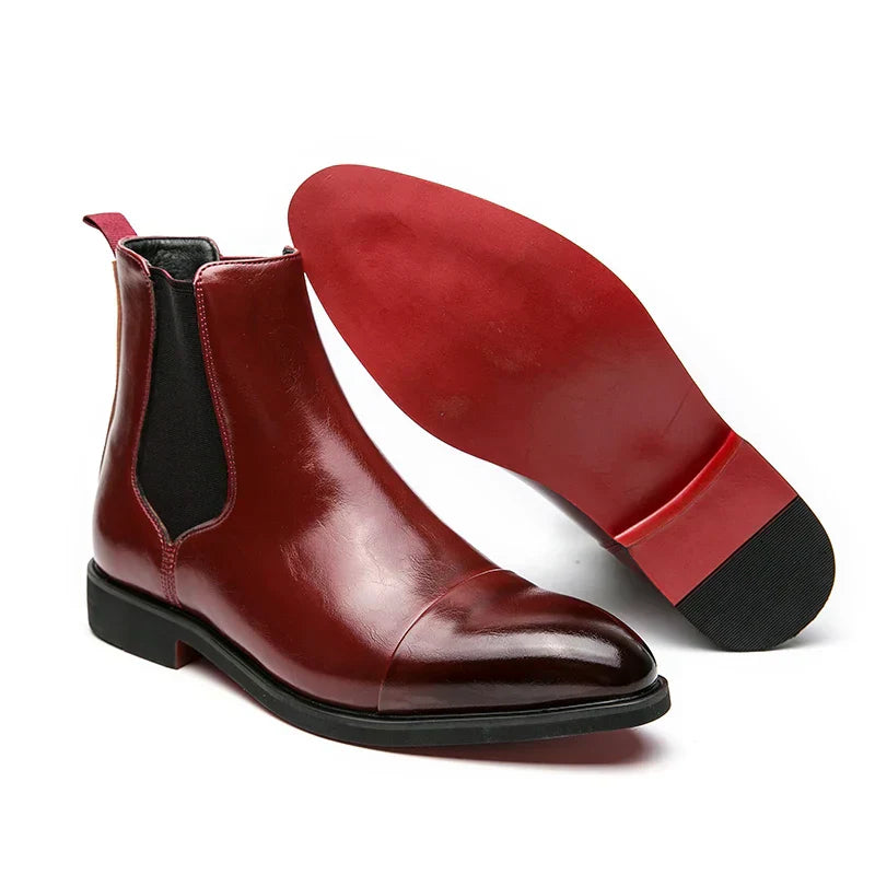 Ewerydays | Hochwertige Leder Chelsea Stiefel für Herren