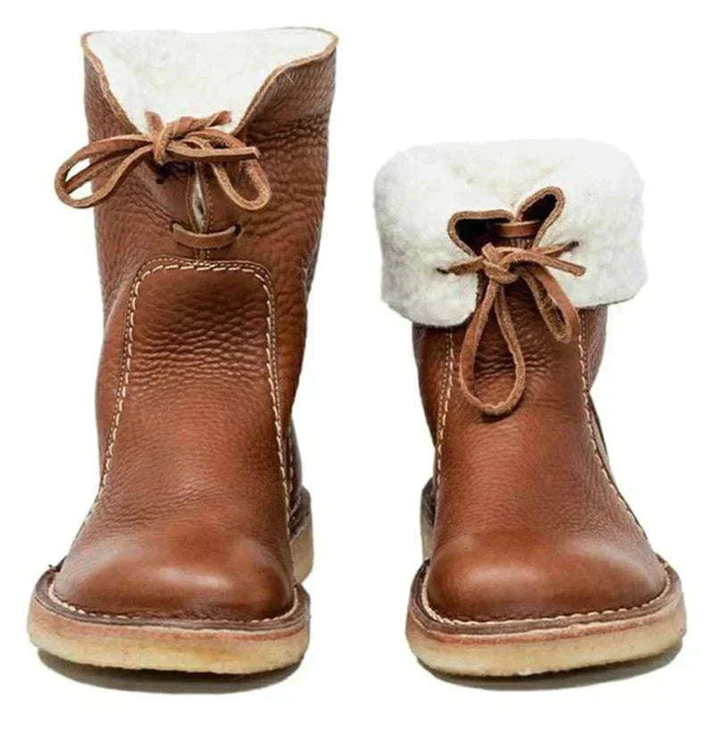 Ewerydays | Lunera – Damen Winterstiefel wasserdicht mit Wollfutter und Fleece