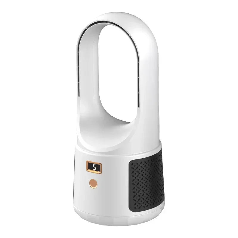 Ewerydays | Bladeless Tischventilator – Kompakter, Kabelloser USB-Ventilator ohne Rotor für Schlafzimmer & Büro