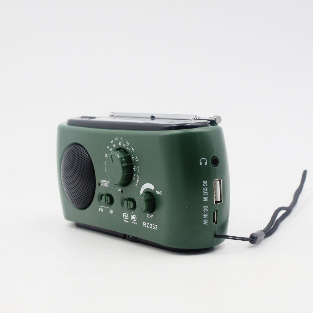 Ewerydays | SafeTune - Notfallradio mit USB-, Solar- und Kurbelaufladung