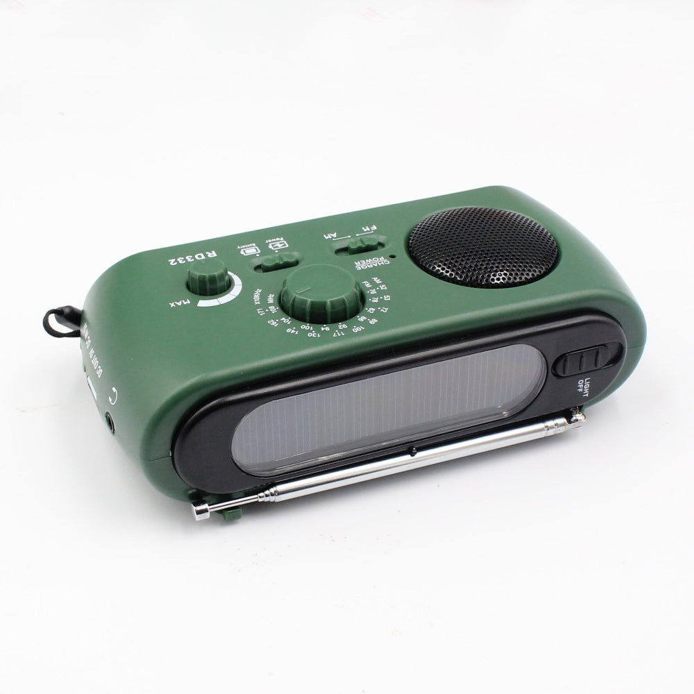 Ewerydays | SafeTune - Notfallradio mit USB-, Solar- und Kurbelaufladung