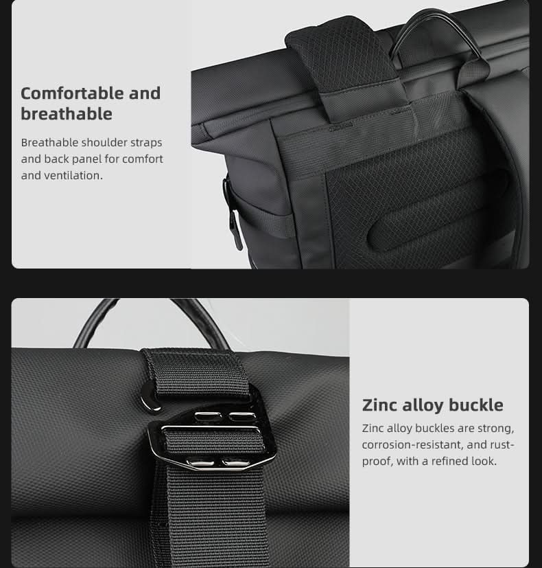Ewerydays | Erweiterbarer Outdoor-Rucksack mit großem Volumen & Laptopfach