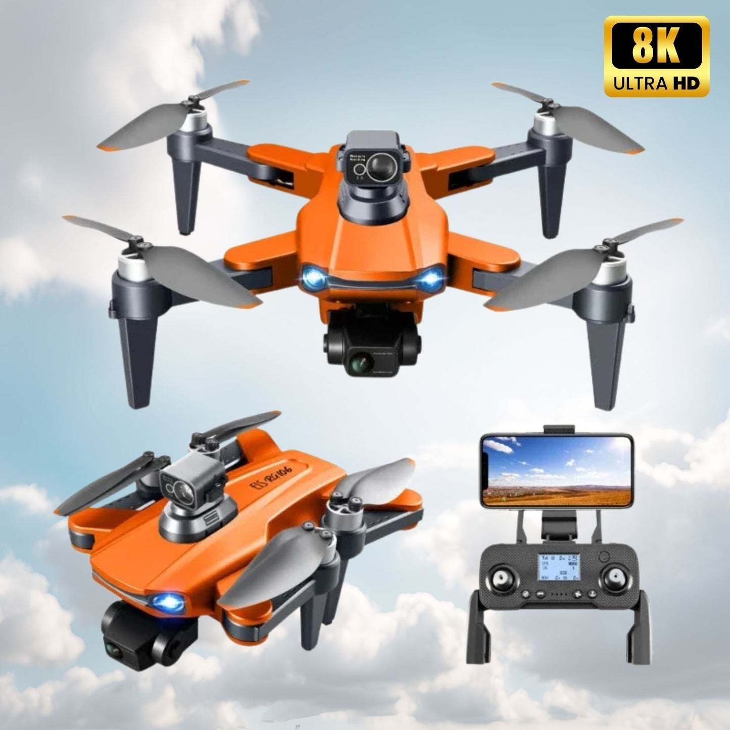 Ewerydays | RG109 Pro Drohne – 8K Dualkamera, GPS & bürstenlose Motoren
