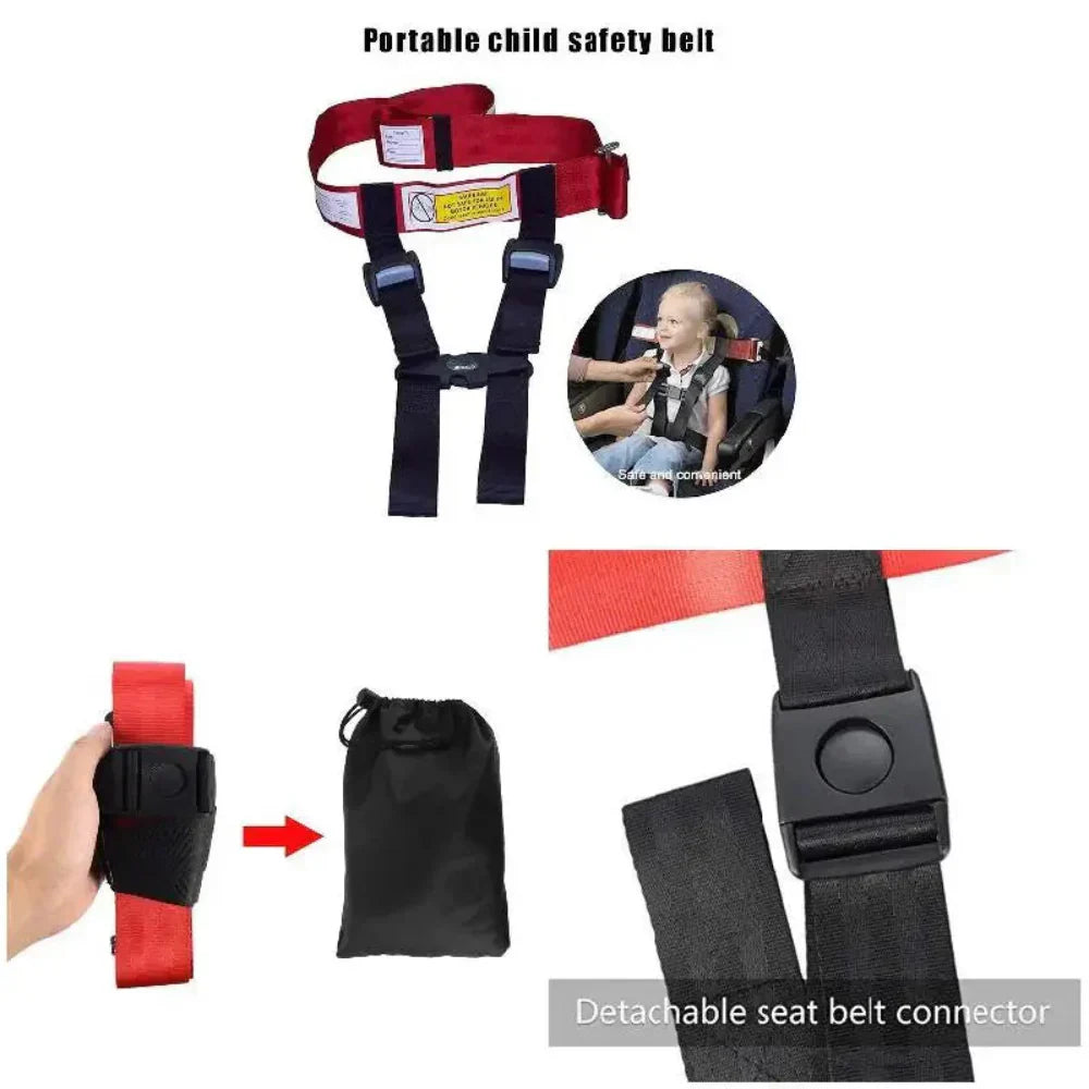 Ewerydays | Kinder Sicherheitsgurt Flugzeug Reiseverstellbar Harness