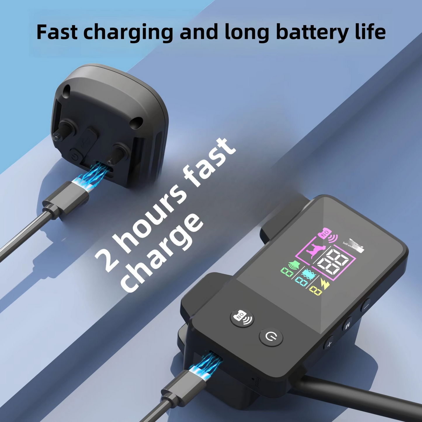 Ewerydays | Ultimatives Sicherheits 1.574,8 Fuß Wireless Hundezaun-System mit wiederaufladbarem, wasserdichtem Halsband