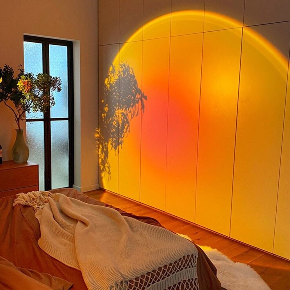 Ewerydays | Sundra - Sonnenuntergang Projektionslampe mit Golden Hour Glow