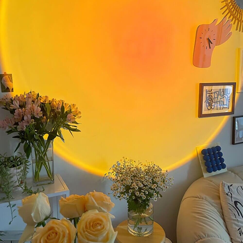 Ewerydays | Sundra - Sonnenuntergang Projektionslampe mit Golden Hour Glow
