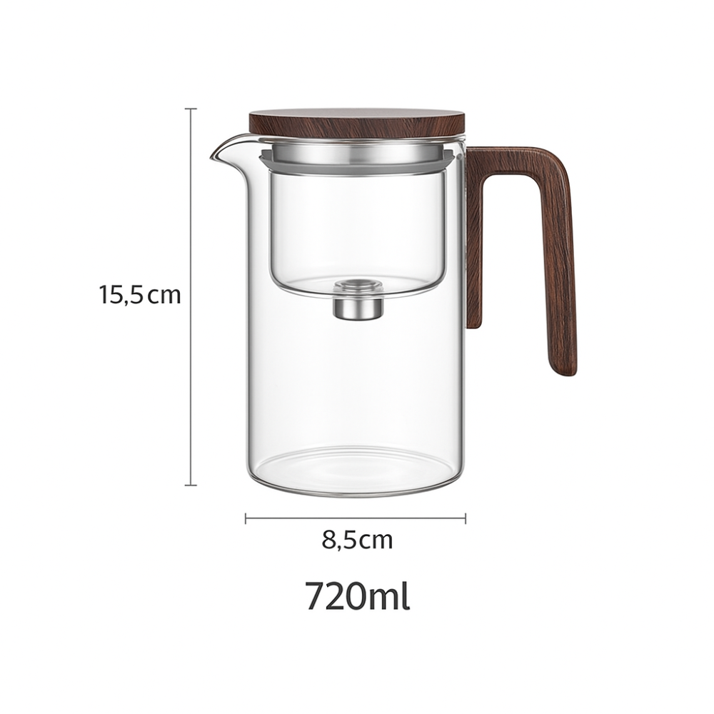 Ewerydays | Clarity Pot - Teekanne aus Glas mit integriertem Infusor