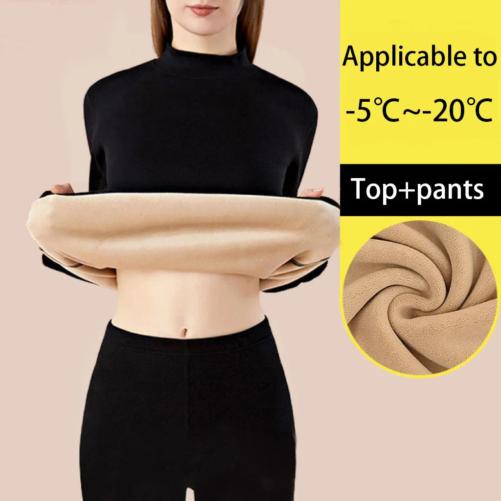 Ewerydays | HeatLoom – Damen Thermounterwäsche Set nahtlos & extra dick für Winter