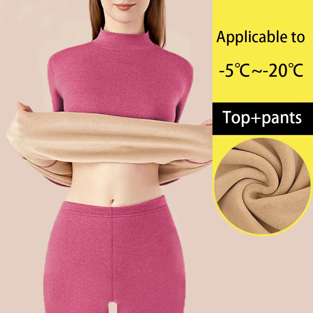 Ewerydays | HeatLoom – Damen Thermounterwäsche Set nahtlos & extra dick für Winter