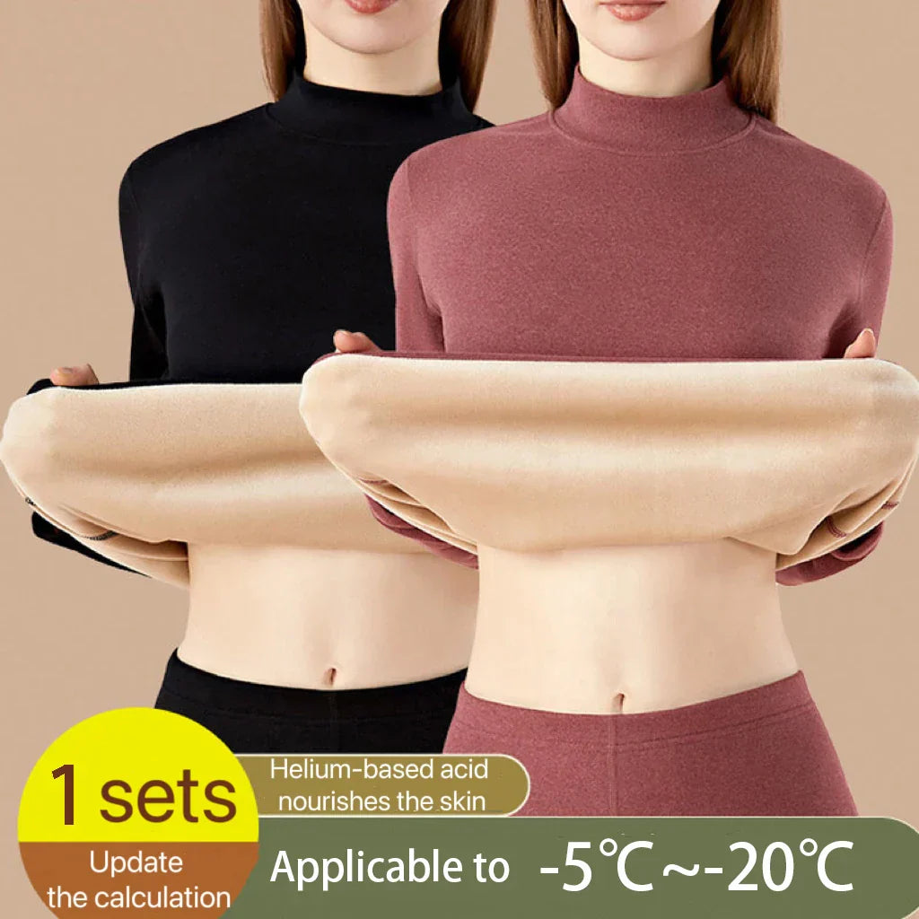 Ewerydays | HeatLoom – Damen Thermounterwäsche Set nahtlos & extra dick für Winter