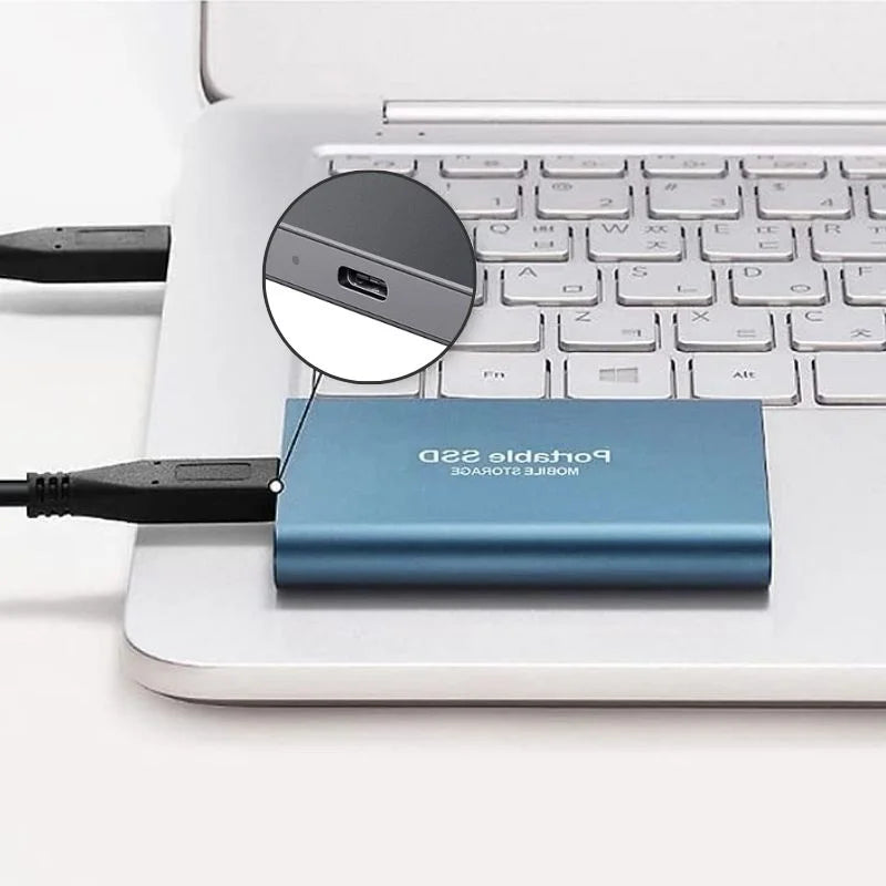 Ewerydays | Externe SSD Festplatte – Aluminium-Gehäuse, Tragbarer Speicher