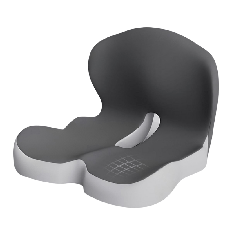 Ewerydays | Ergonomisches Sitzkissen mit Lendenstütze für Büro, Auto & Reisen