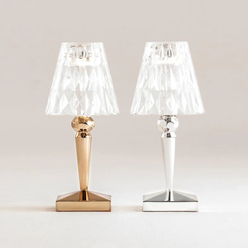 Ewerydays | LumiVera – Kristall Tischlampe dekorativ modern warmweiß Licht E27
