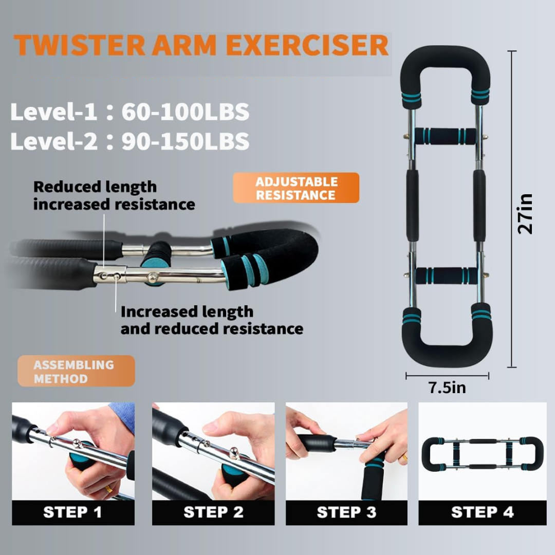 Ewerydays | TwisterFlex – Power Twister mit Widerstand – Training für Oberkörper