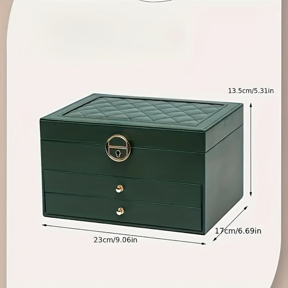 Ewerydays | Velvique - Luxus Leder Schmuck Organizer Box