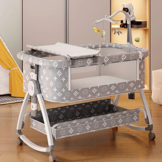 Ewerydays | Nuvella – Verstellbares Babybett klappbar & sicher – Zuhause & unterwegs