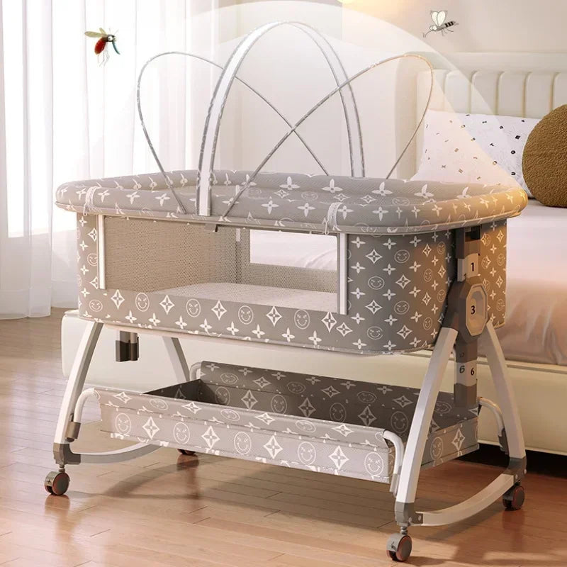 Ewerydays | Nuvella – Verstellbares Babybett klappbar & sicher – Zuhause & unterwegs