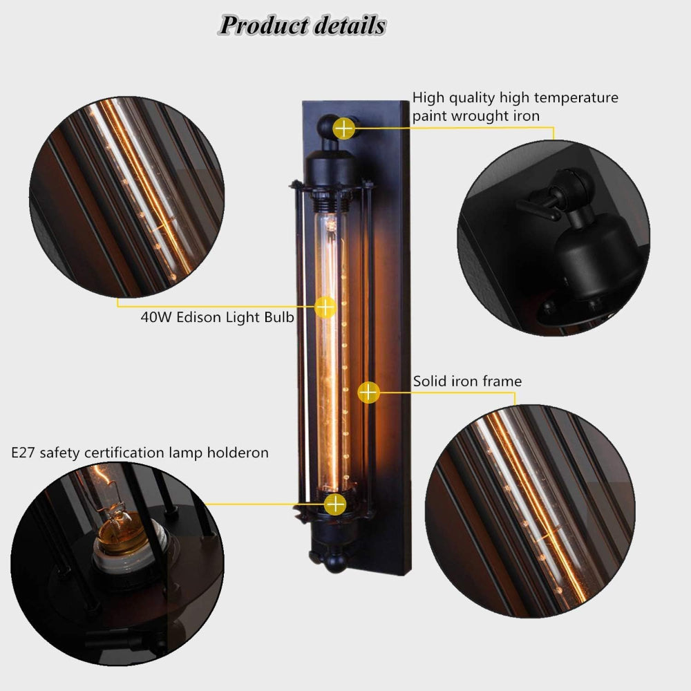 Ewerydays | Vintage-Wand montiert LED leuchte - zeitloses Design mit elegantem Touch