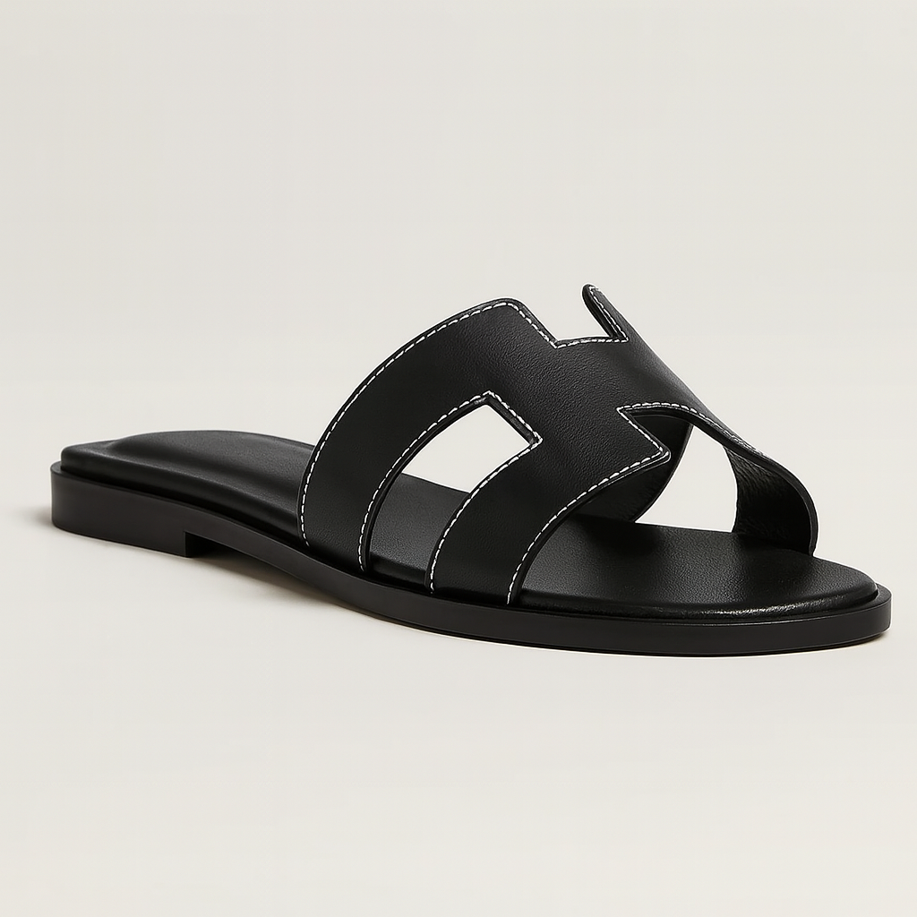 Ewerydays | Damen Slip On Sandalen Flach Bequem Breite Passform