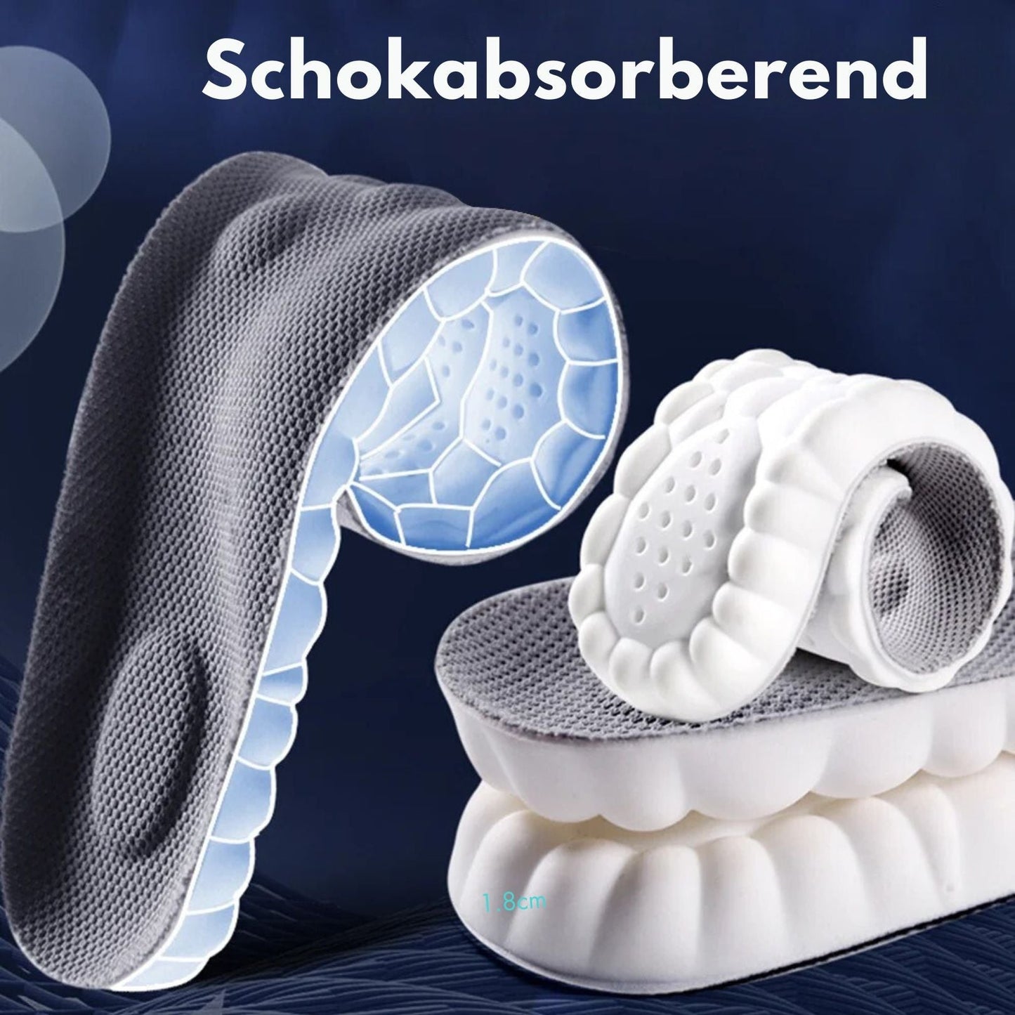 Ewerydays | Cloudzool – Einlegesohlen 4D Dämpfung & Stütze – Alltag & Sport