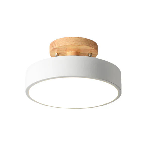 Ewerydays | LumoNord – Skandinavische LED-Deckenleuchte Holz & Metall 39W