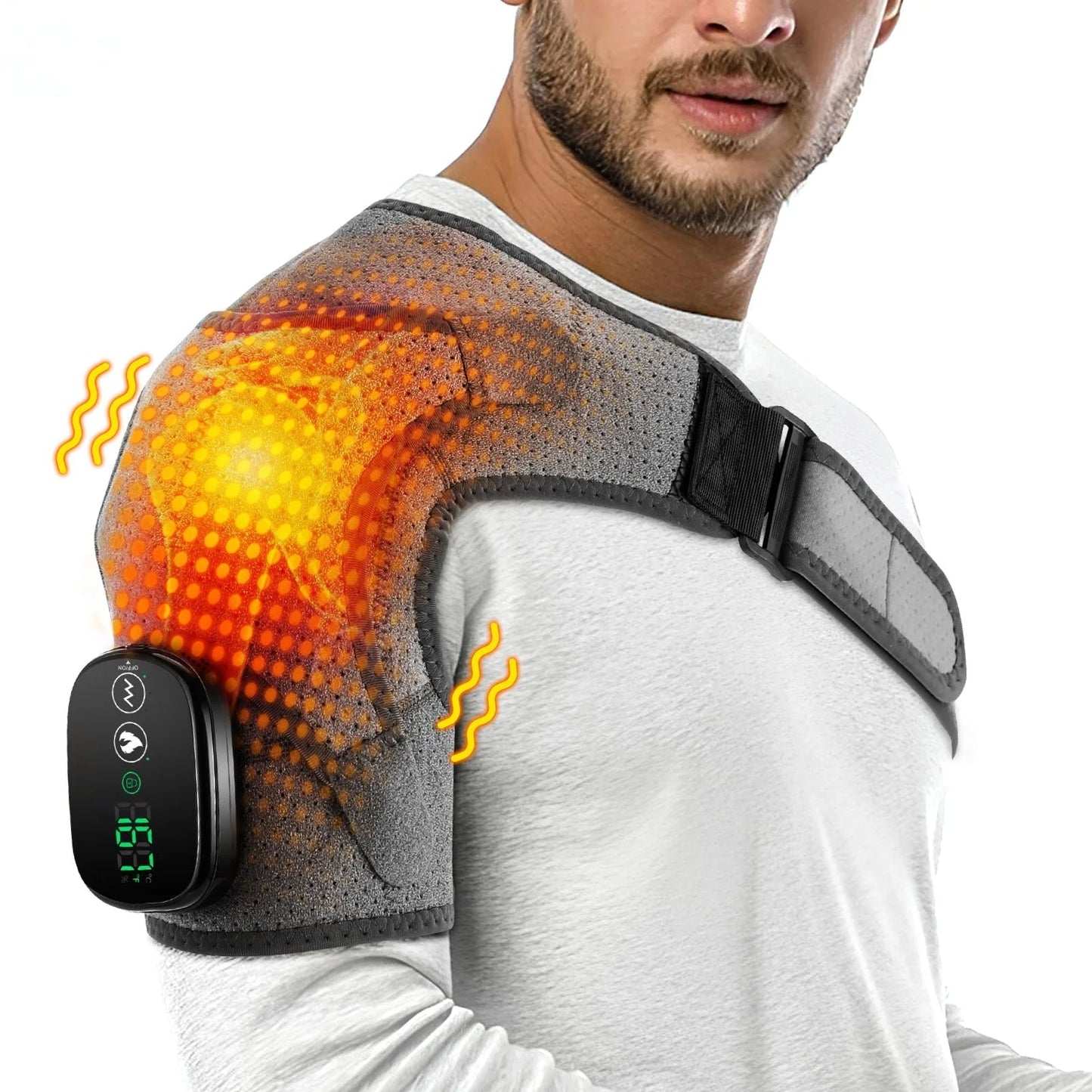 Ewerydays | Schultermassagegerät mit Wärme- und Vibrationsmassage