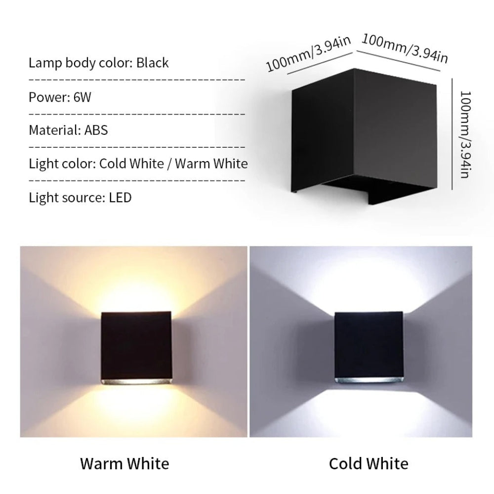 Ewerydays | Drahtloses LED-Cube-Lichtset - Kabellos, energieeffizient und vielseitig