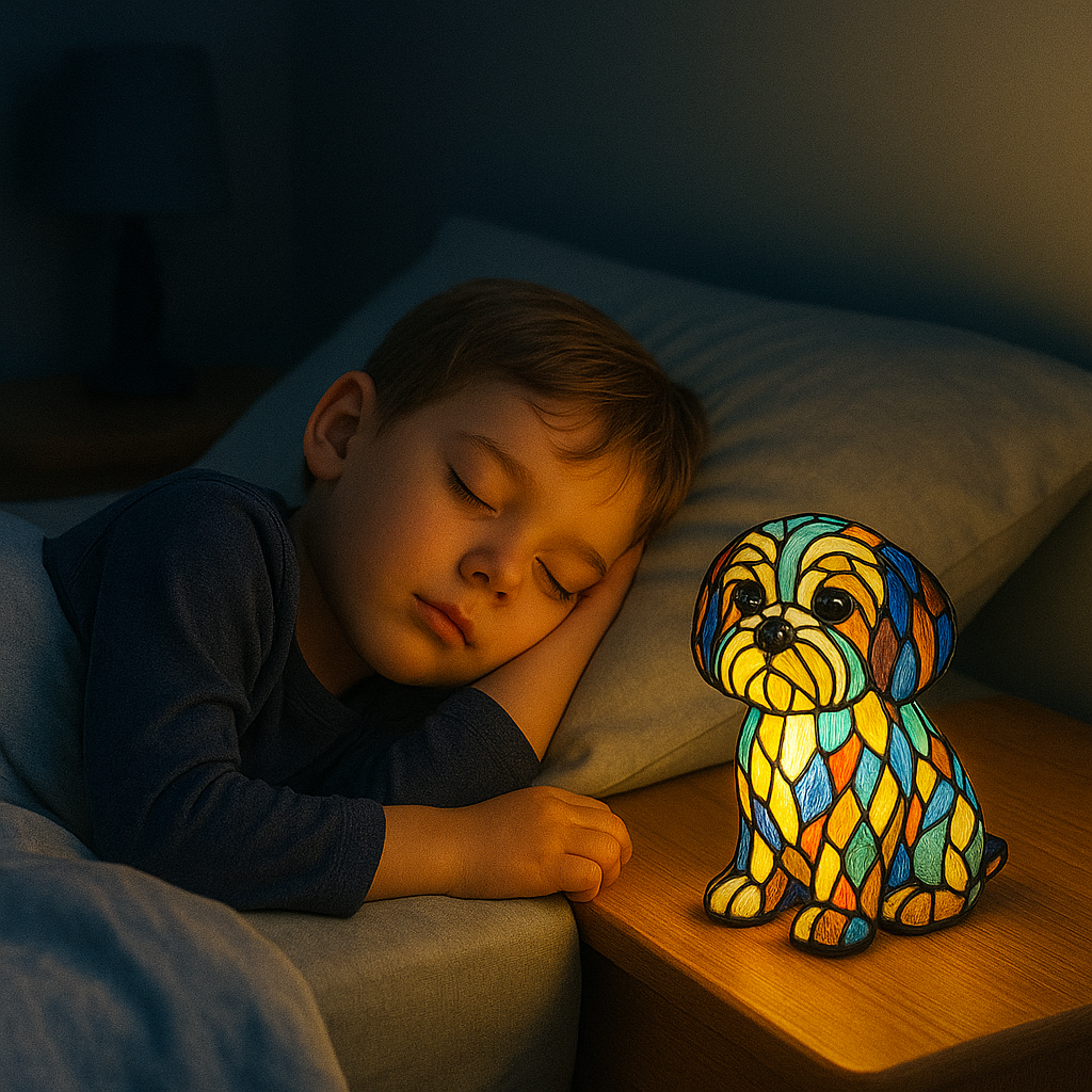 Ewerydays | Leuchthund - handgefertigte Lampe, die Herzen erstrahlen lässt