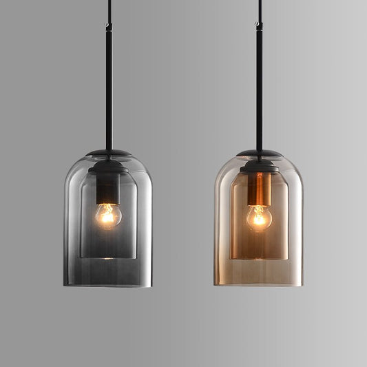 Ewerydays | LumoVista – Pendelleuchte Doppelglas modern für Wohn- & Esszimmer