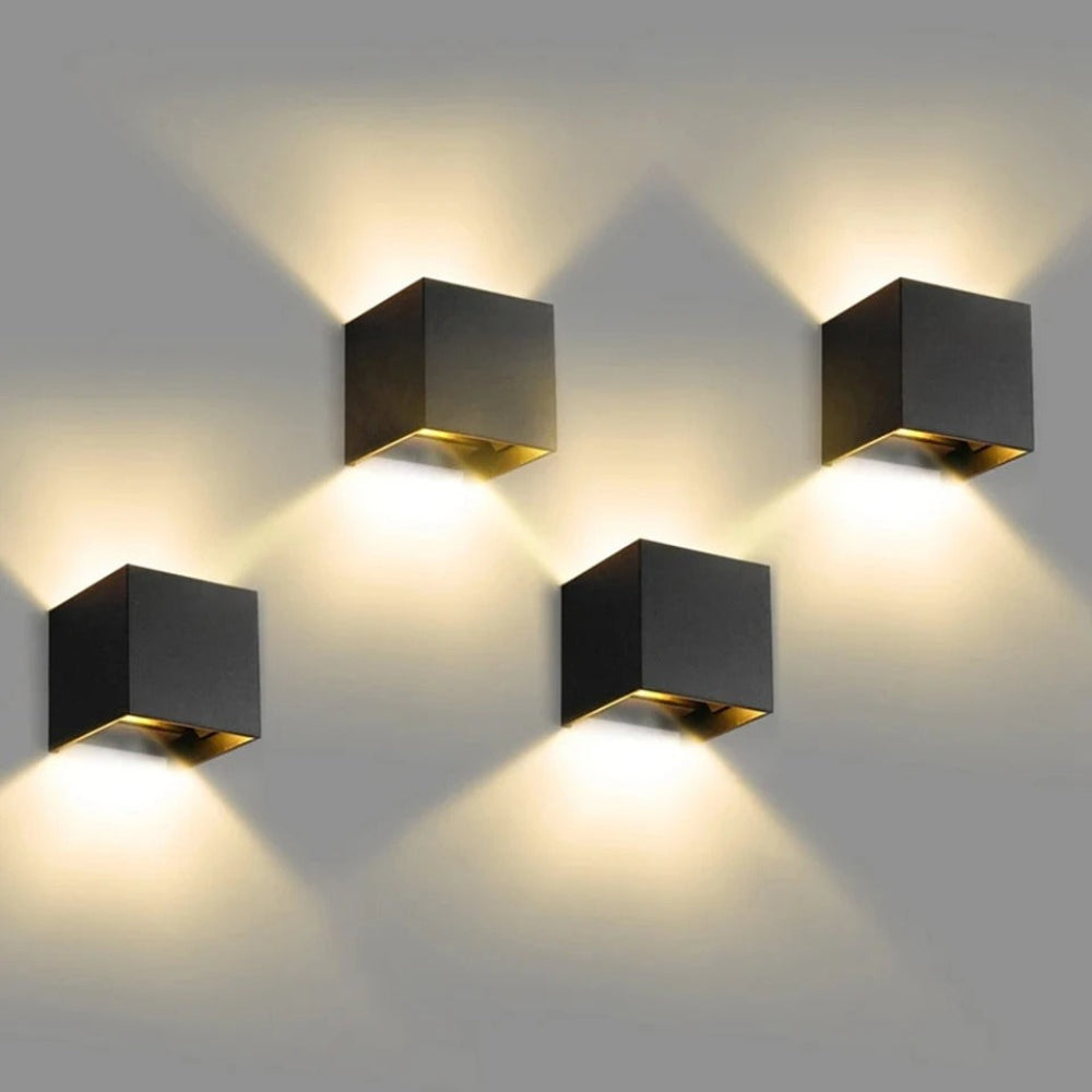 Ewerydays | Drahtloses LED-Cube-Lichtset - Kabellos, energieeffizient und vielseitig