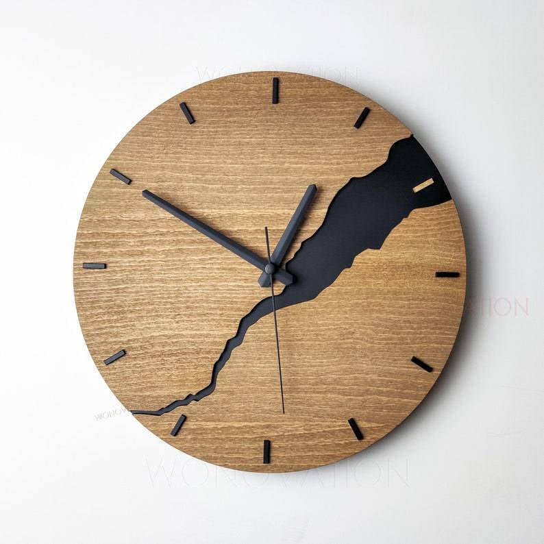 Ewerydays | Luxus Holz Wanduhr – Nuvoro