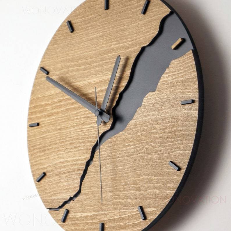 Ewerydays | Luxus Holz Wanduhr – Nuvoro