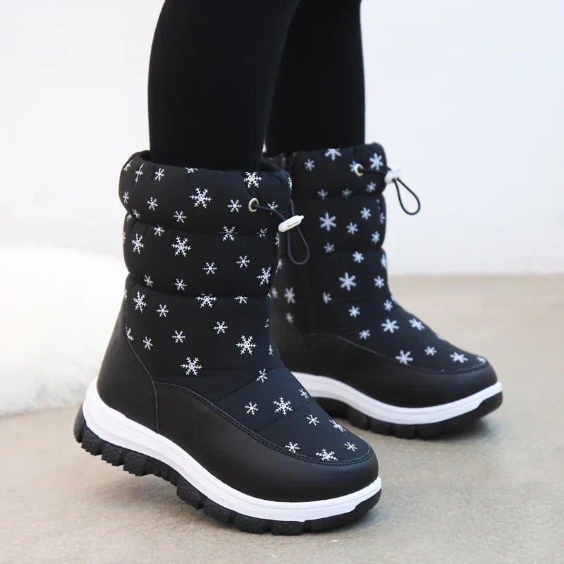 Ewerydays | Warme Schneestiefel Wasserdicht Rutschfest für Kinder & Damen