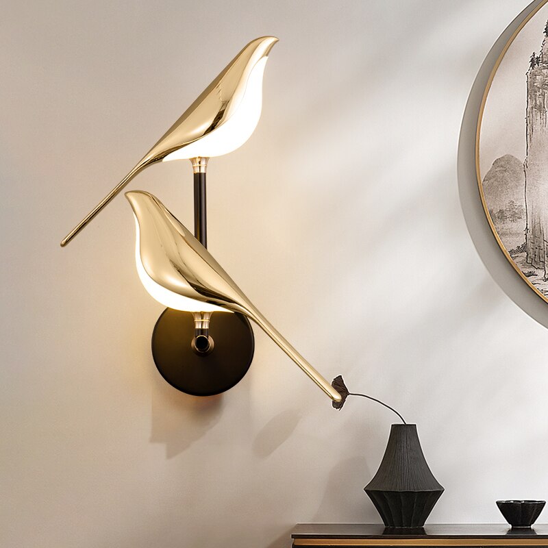 Ewerydays | Moderne Vogel Wandlampe - AviaryGlow