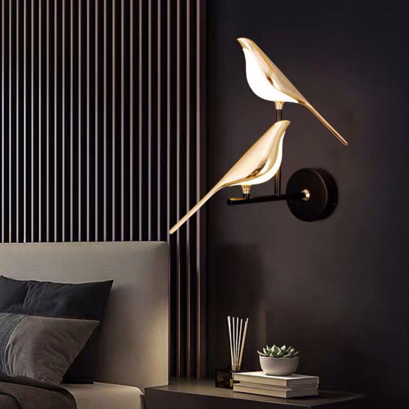 Ewerydays | Moderne Vogel Wandlampe - AviaryGlow