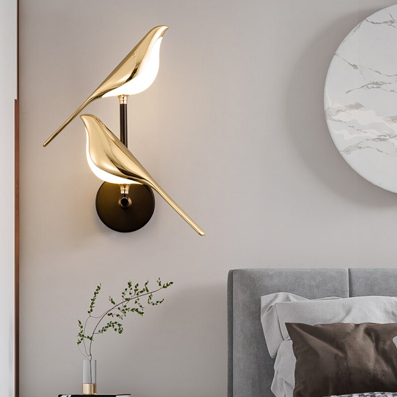 Ewerydays | Moderne Vogel Wandlampe - AviaryGlow